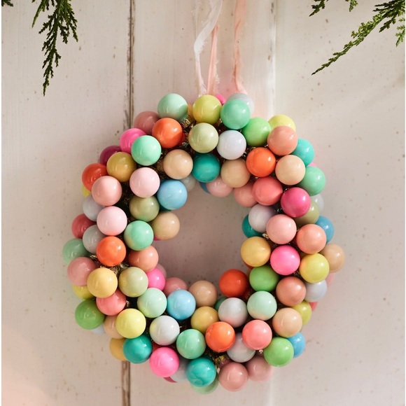 Terrain Bauble Mini Ornament Wreath - Picture 1 of 4